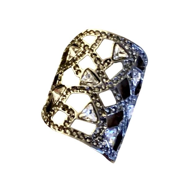 St. John  Silver and Gemstone Ring Size 7 NWT - Picture 1 of 4